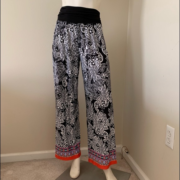 Apt. 9 Pants - New APT. 9 women’s printed flowy pants